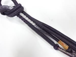 未使用品　正絹　手組帯締め